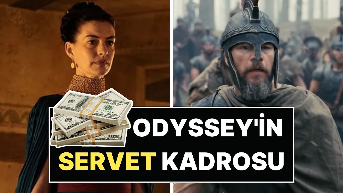 The Odyssey Filminde Oynayan Oyuncuların Aldığı İddia Edilen Ücretler Dudak Uçuklattı!