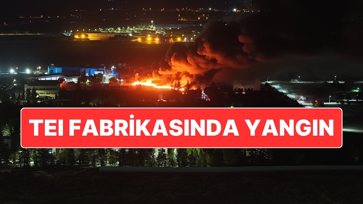 Eskişehir’deki TUSAŞ Motor Fabrikasında Yangın Çıktı: Havadan ve Karadan Müdahale Sürüyor