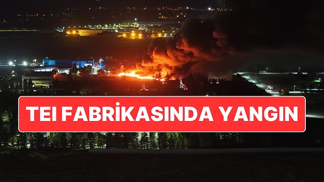 Eskişehir’deki TUSAŞ Motor Fabrikasında Yangın Çıktı: Havadan ve Karadan Müdahale Sürüyor