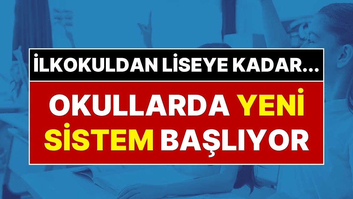 Saldırılar Sonrası Okullarda Yeni Dönem Başlıyor: İlkokuldan Liseye Kadar Öğrencilere Özel Tarama Yapılacak