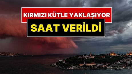 Kırmızı Kütle Yaklaşıyor: Soğuk Hava ve Yağış İçin Saat Verildi
