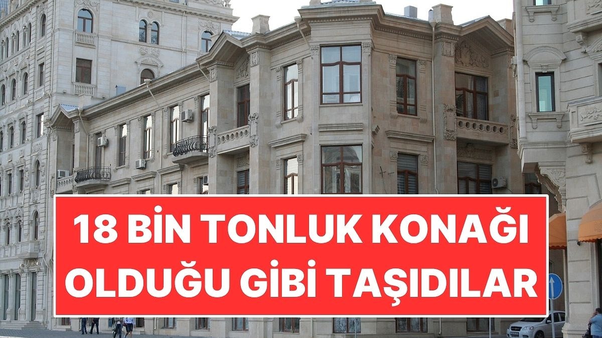 Yolu Genişletmek İçin 18 Bin Tonluk Konağı Olduğu Gibi Taşıdılar