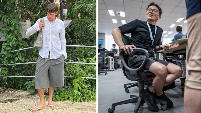Novel Trend in Tokyo: Employees Allowed to Wear Shorts to Work to Fight Heat and Save Energy!