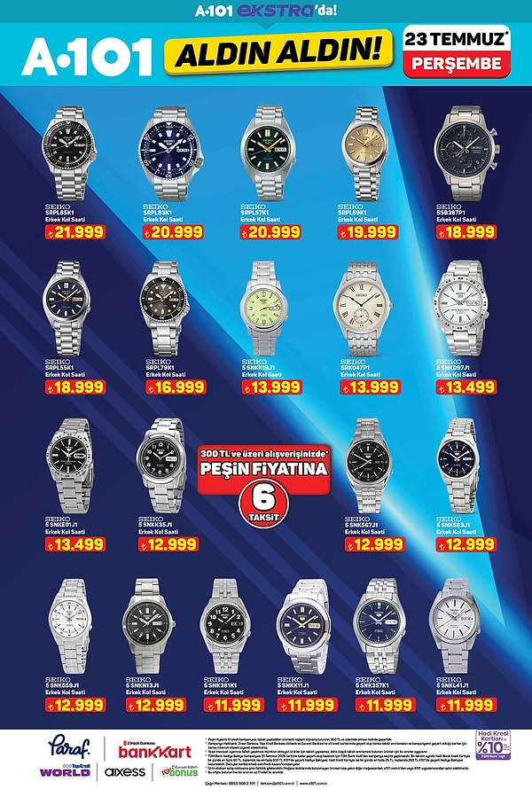 Seiko Saat Çeşitleri