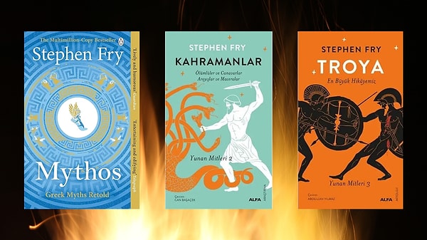 8. Stephen Fry Mitoloji Serisi süreci pekiştirmek için mükemmel bir arka plan rehberi!