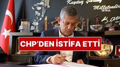 Özgür Özel CHP'den İstifa Etti: İstifa Ettiği Anlar Böyle Kaydedildi