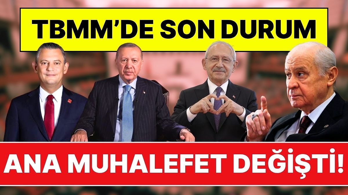 91 İsimle Kurulan 'Yeni Parti' Meclis'te İkinci Sıraya Yerleşti: Meclis’teki Yeni Sandalye Sayısı Belli Oldu