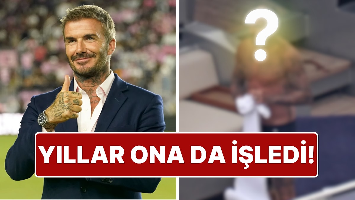 Yıllar Onu da Es Geçmedi: David Beckham'ın Keli İfşa Oldu!