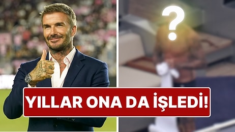 Yıllar Onu da Es Geçmedi: David Beckham'ın Keli İfşa Oldu!