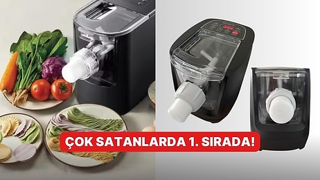 Mutfakta İtalyan Restoranı Havası Estiren Kochler Pratik Otomatik Makarna Makinesi İndirimde!