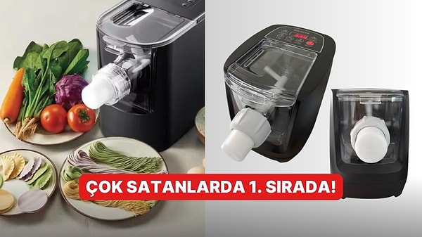 Günün Fırsatı: Pratik Otomatik Makarna Makinesi İndirimde!