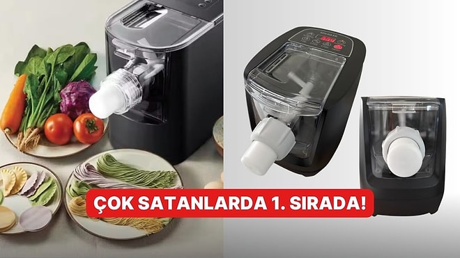 Mutfakta İtalyan Restoranı Havası Estiren Kochler Pratik Otomatik Makarna Makinesi İndirimde!