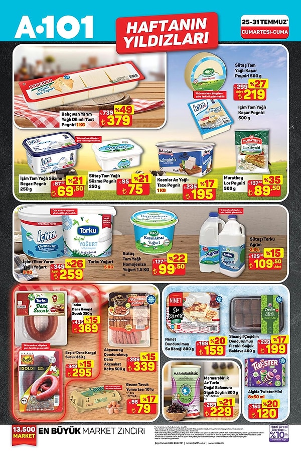Bahçıvan Yarım Yağlı Dilimli Tost Peyniri 1 KG 379 TL