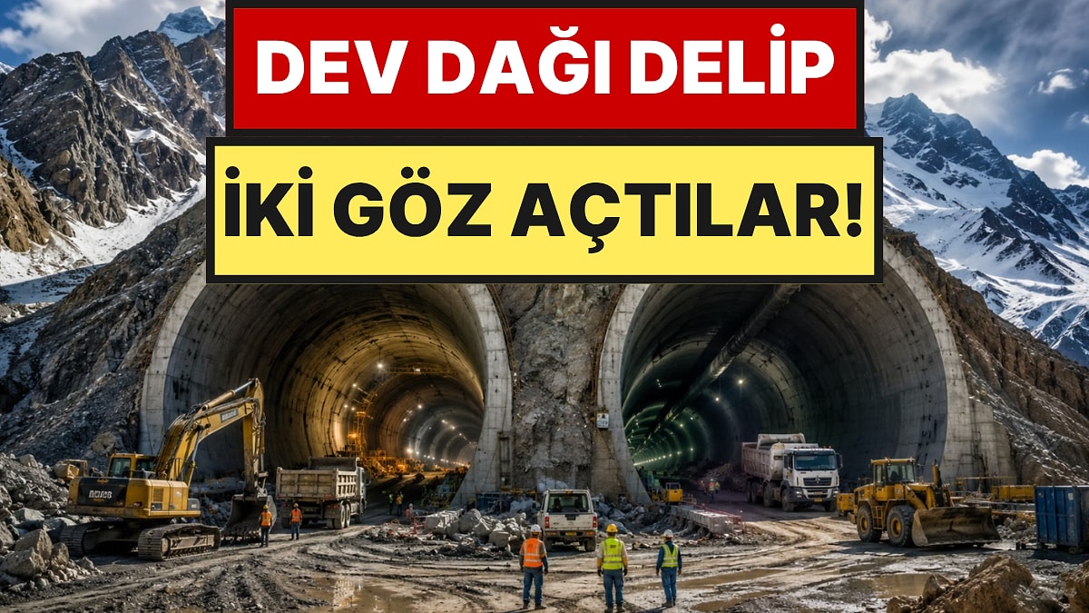 İki Ülke Dağların Altından Çift Göz Tünelle Birbirine Bağlanacak