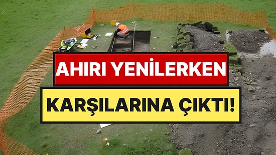 1500 Yıl Sonra Ortaya Çıktı: Ahırı Yenilerken Toprağın Altında Buldular