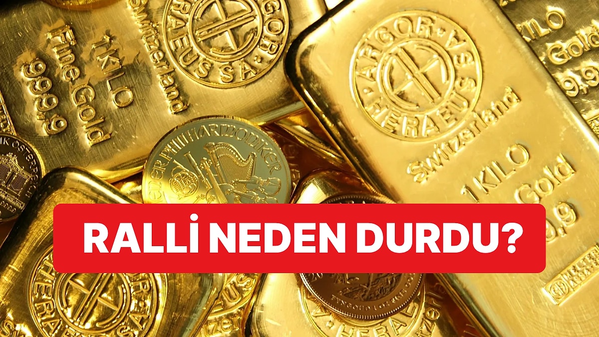 Piyasalardaki Altın Rallisinin Durma Sebebi Belli Oldu: Merkez Bankaları Satıcı Konuma Geçti