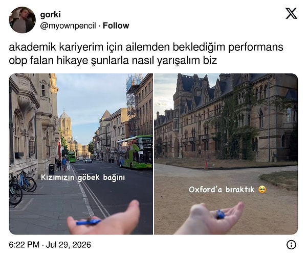 Yarışamazsın.