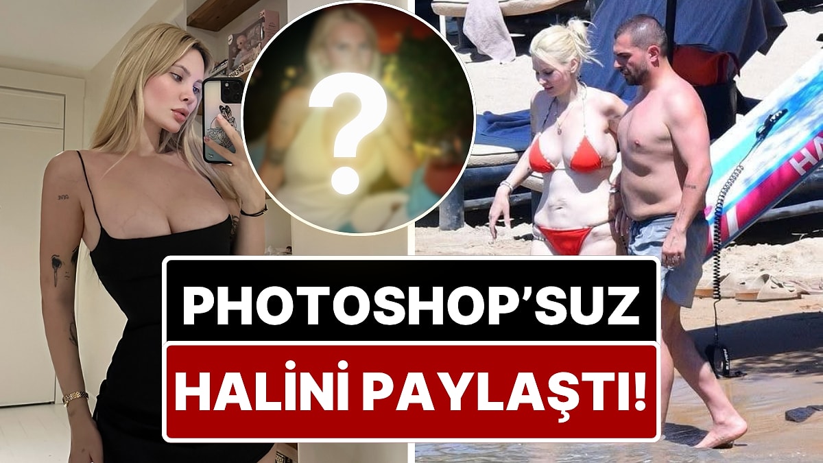 Ali Biçim'in Sevgilisi Şazer Altındoğan'dan Photoshop İddialarına Dikkat Çeken Hamle!