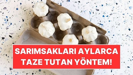 Sarımsakları Aylarca Taze Tutan Yöntem! Filizlenmesini Geciktiriyor