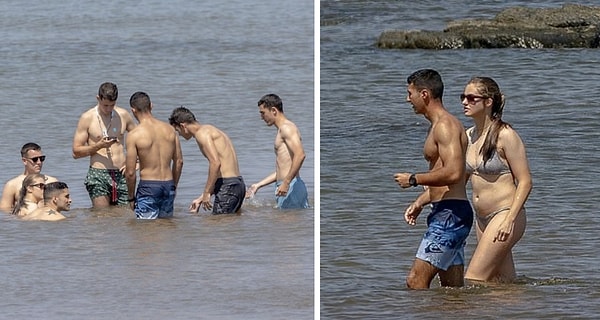 Some photos taken during a scheduled port break in Uruguay at the end of the military training recently made headlines in Spain.