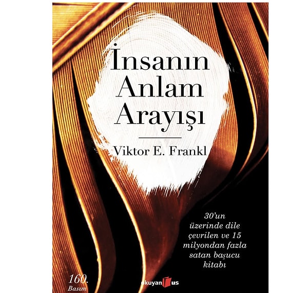 2. İnsanın Anlam Arayışı - Viktor Emil Frankl | Geçen ayın en çok satan psikoloji kitabı!
