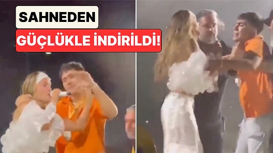 Karol G Konserinde Gergin Anlar: Sahneye Atlayan Hayranı Ünlü Şarkıcıya Zor Anlar Yaşattı