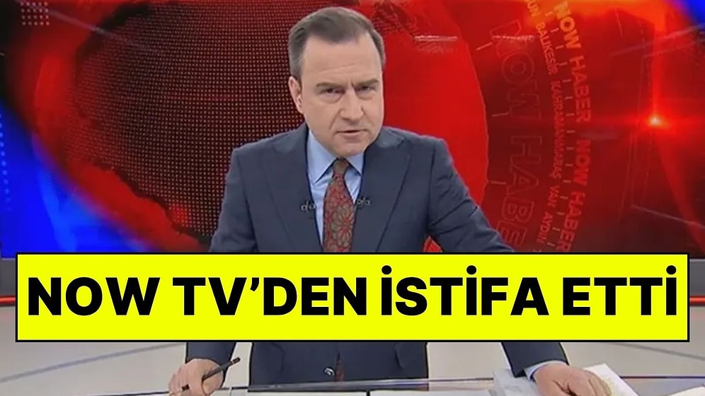 Selçuk Tepeli NOW TV'den Ayrıldı: Selçuk Tepeli'nin Yerine Ana Haber Bültenini Ozan Gündoğdu Sunacak