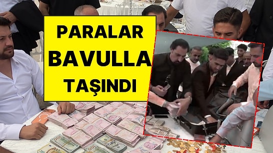 Damada 20 Milyon TL, Geline Kilolarca Altın Takıldı: Paralar Bavulla Taşındı