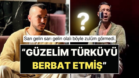 Cem Adrian'ın Sarı Gelin Yorumu Tepki Topladı: "Güzelim Türküyü Berbat Etmiş"