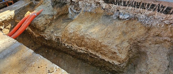Isıtma Projesi İçin Kazıldı, Antik Yol Keşfedildi!