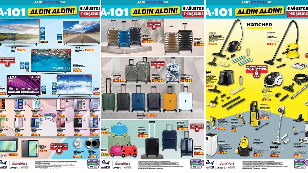 A101'e Samsung Klima Geliyor! 6 Ağustos 2026 A101 İnternete Özel Aldın Aldın Kataloğu