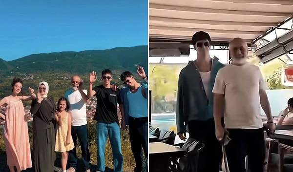 Moreover, it was revealed that following the filming of their series, the duo visited Ülkü Hilal Çiftçi's hometown of Devrek in Zonguldak during the Eid al-Adha holiday. It came to light that Hakan Çelebi spent time with the family there, and photographs taken in the same setting were found.