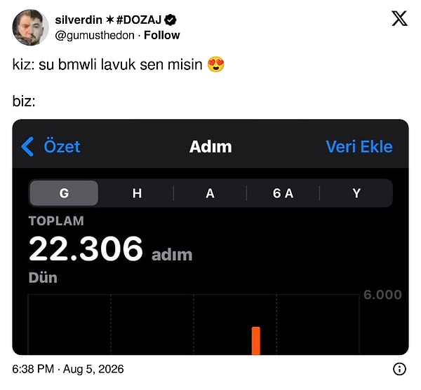 Sensin işte.