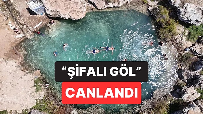 3 Yıl Önce Kurumuştu! Uyuz Ve Egzamaya İyi Geldiği Söylenen Göl Yeniden Canlandı
