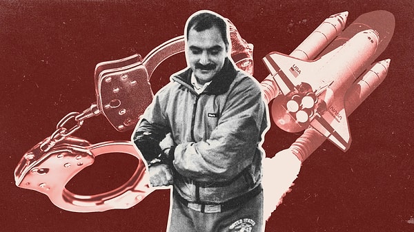 20 dolarlık rozetle astronota dönüştü