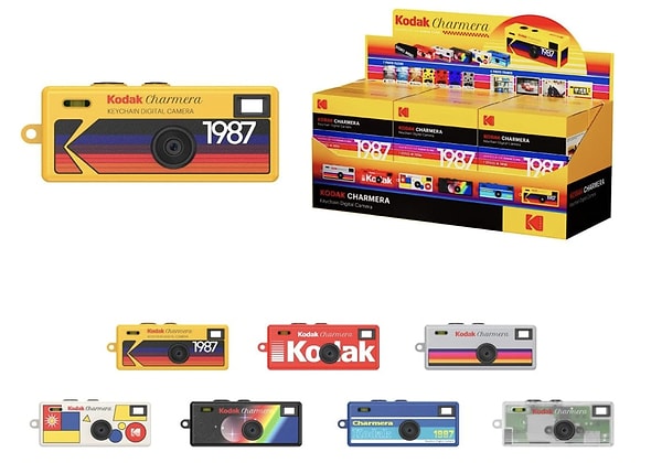 KODAK CHARMERA anahtarlık dijital fotoğraf makinesi sürpriz kutusu | Nostalji ve anı biriktirmeyi sevenlere!