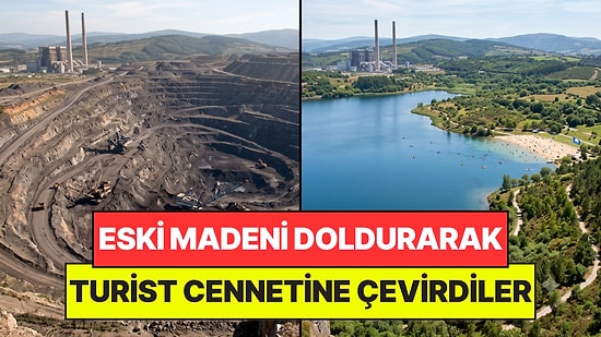 60 Yıllık Kömür Madeni Mavi Bayraklı Tatil Cenneti Oldu: 547 Milyar Litre Su Kullandılar