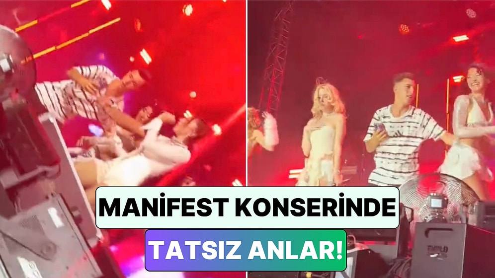 Güvenlik Müdahale Etti: Manifest'in Bodrum'da Verdiği Konserde Bir Genç Sahneye Atladı