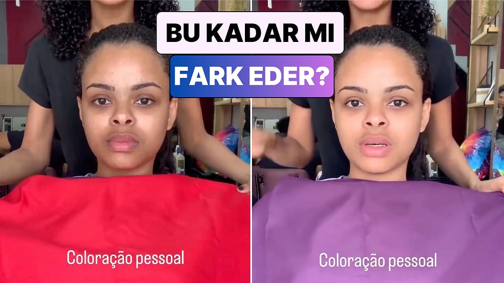 Kıyafet Almadan Önce Bu Testi Mutlaka Yapın: Bir Kadın Kişisel Renk Analizi Yaptırdığı Anları Paylaştı