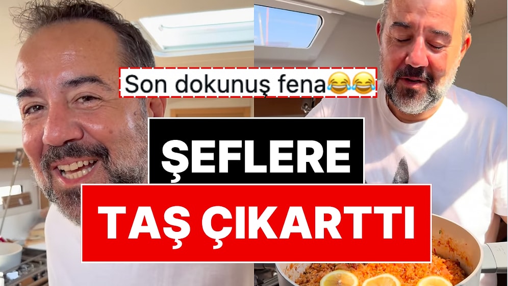 Ata Demirer'den Şeflere Taş Çıkartan Bulgur Pilavı Tarifi: Ustalardan Yorum Yağdı!