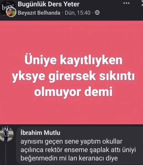Dalga geçmeyin.