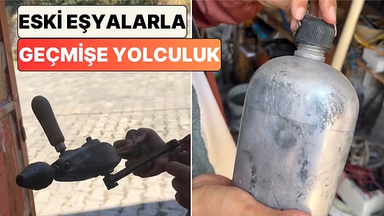 İnsan Gücüyle Çalışan Matkap: Bir Kadın Köy Evinde Bulunan Garip Nostaljik Eşyaları Paylaştı