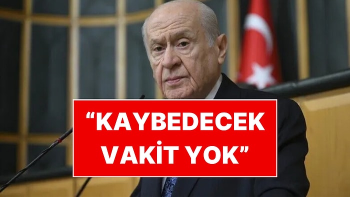 Çerçeve Yasa İçin Devlet Bahçeli'den Yeni Çağrı