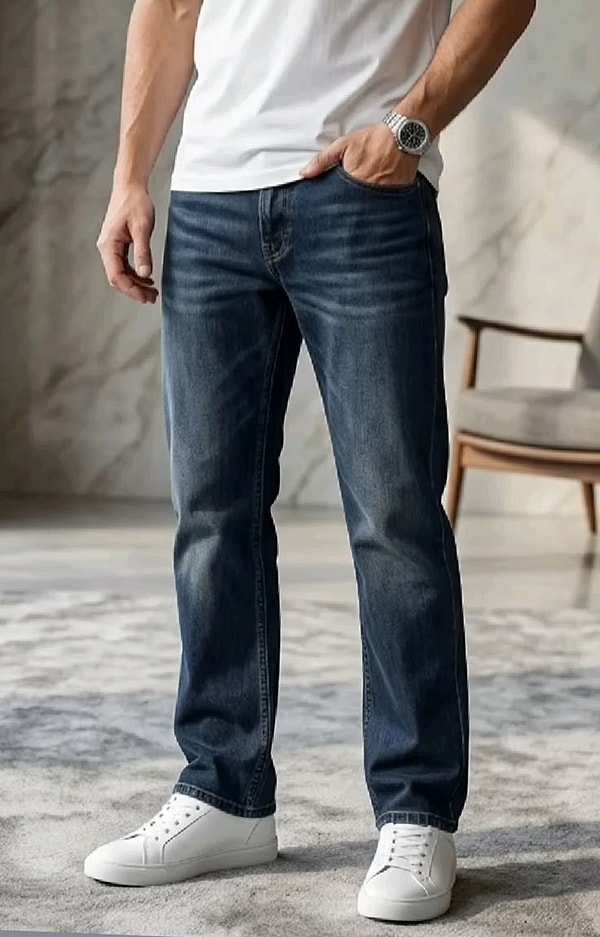 Koyu Renk Jean