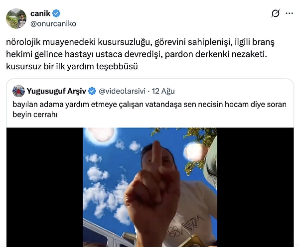 Haksızlık ettik.