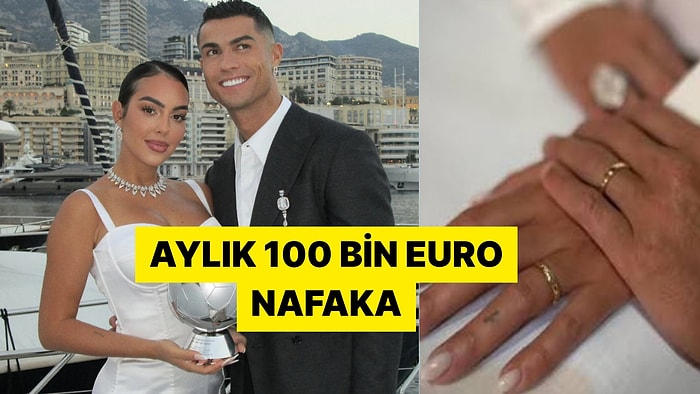Sessiz Sedasız Evlenen Ronaldo ile Georgina’nın Evlilik Sözleşmesi Ortaya Çıktı