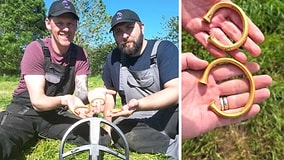 Metal Detector Discovery: Amateurs Unearth 3,000-Year-Old Gold Worth Millions Inches Underground