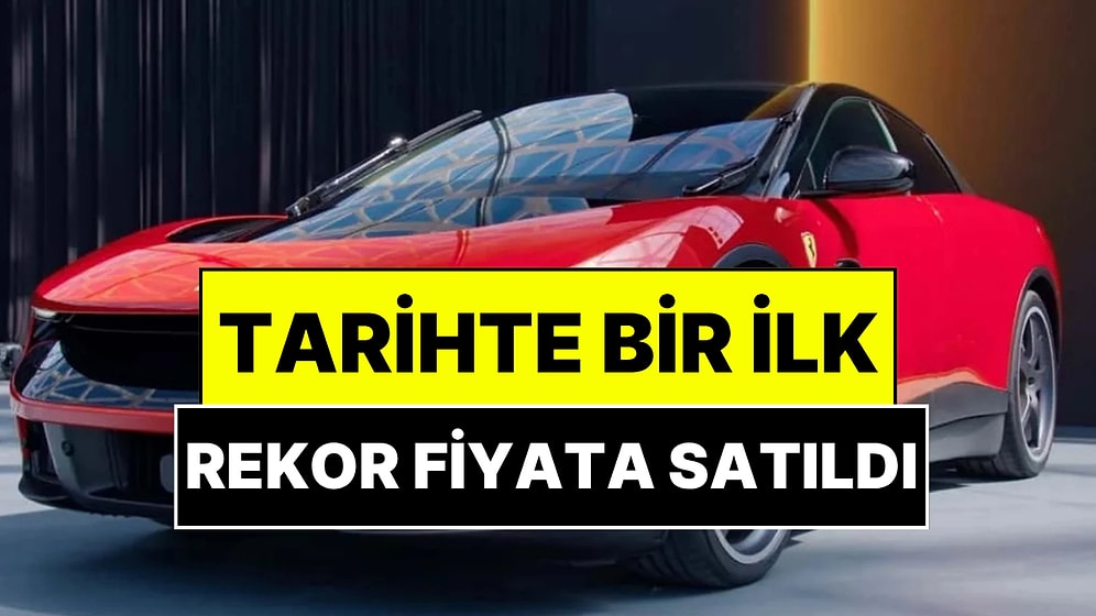 Ferrari'yi 40 Milyon Dolarlık Rekorla Satın Aldı Ama Garajına Götüremeyecek