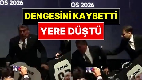 Beşiktaş Başkanı Serdal Adalı Basın Toplantısında Yere Düştü