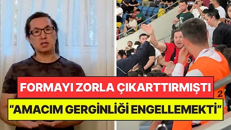 Tribünde Fenerbahçeli Küçük Taraftara Yönelik Tepkisiyle Gündeme Gelen Kişi Açıklama Yaptı